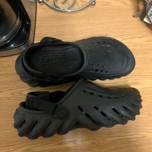 CROCS Black size 6 men size 8 women